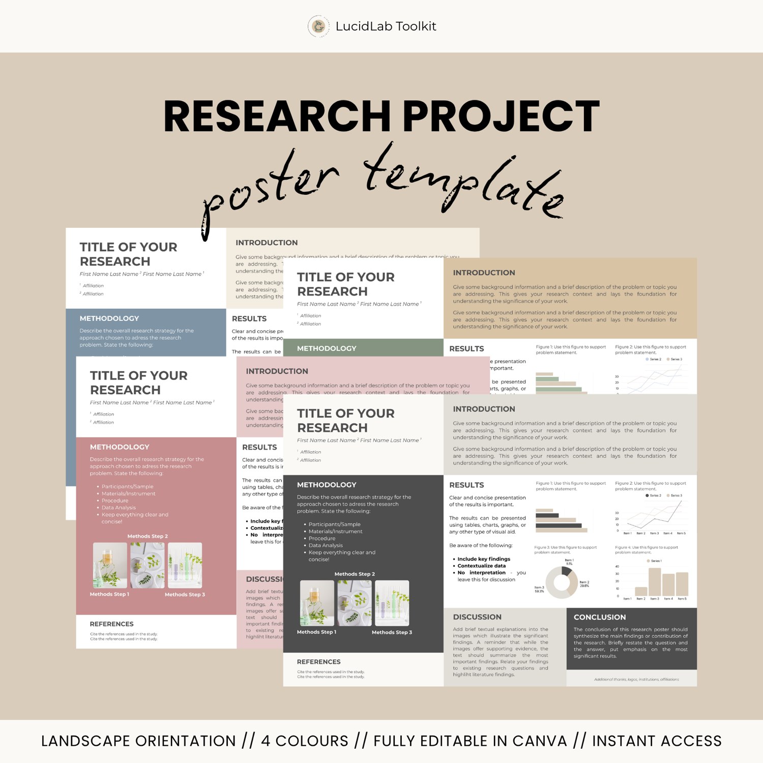 Research Poster, Landscape