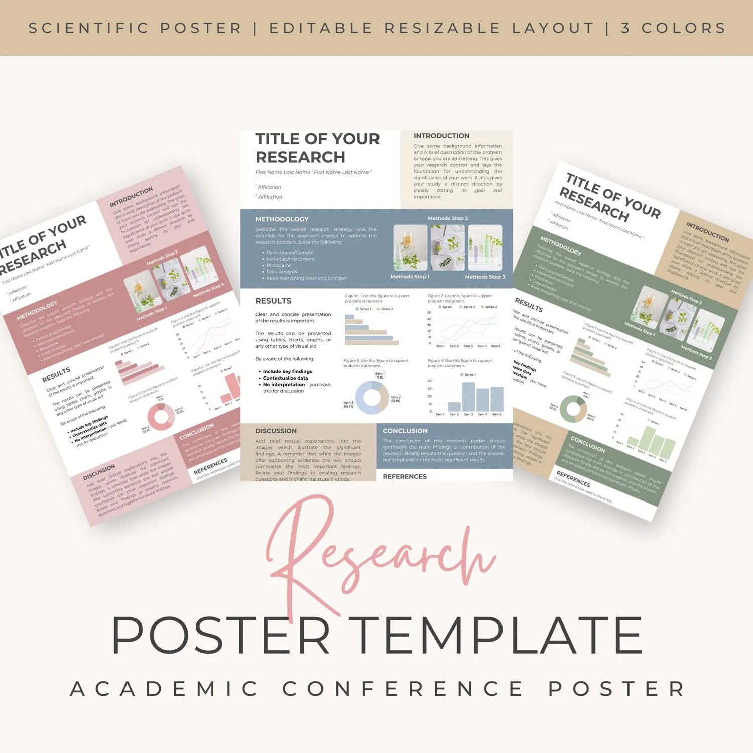 Research Poster, Portrait