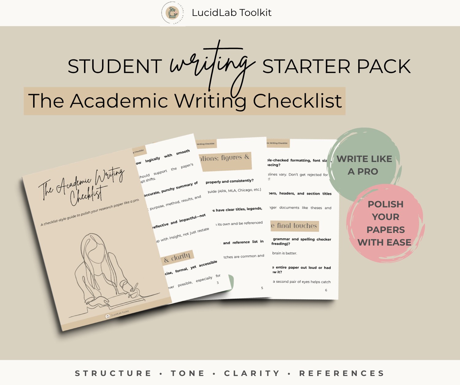 The Academic Writing Checklist