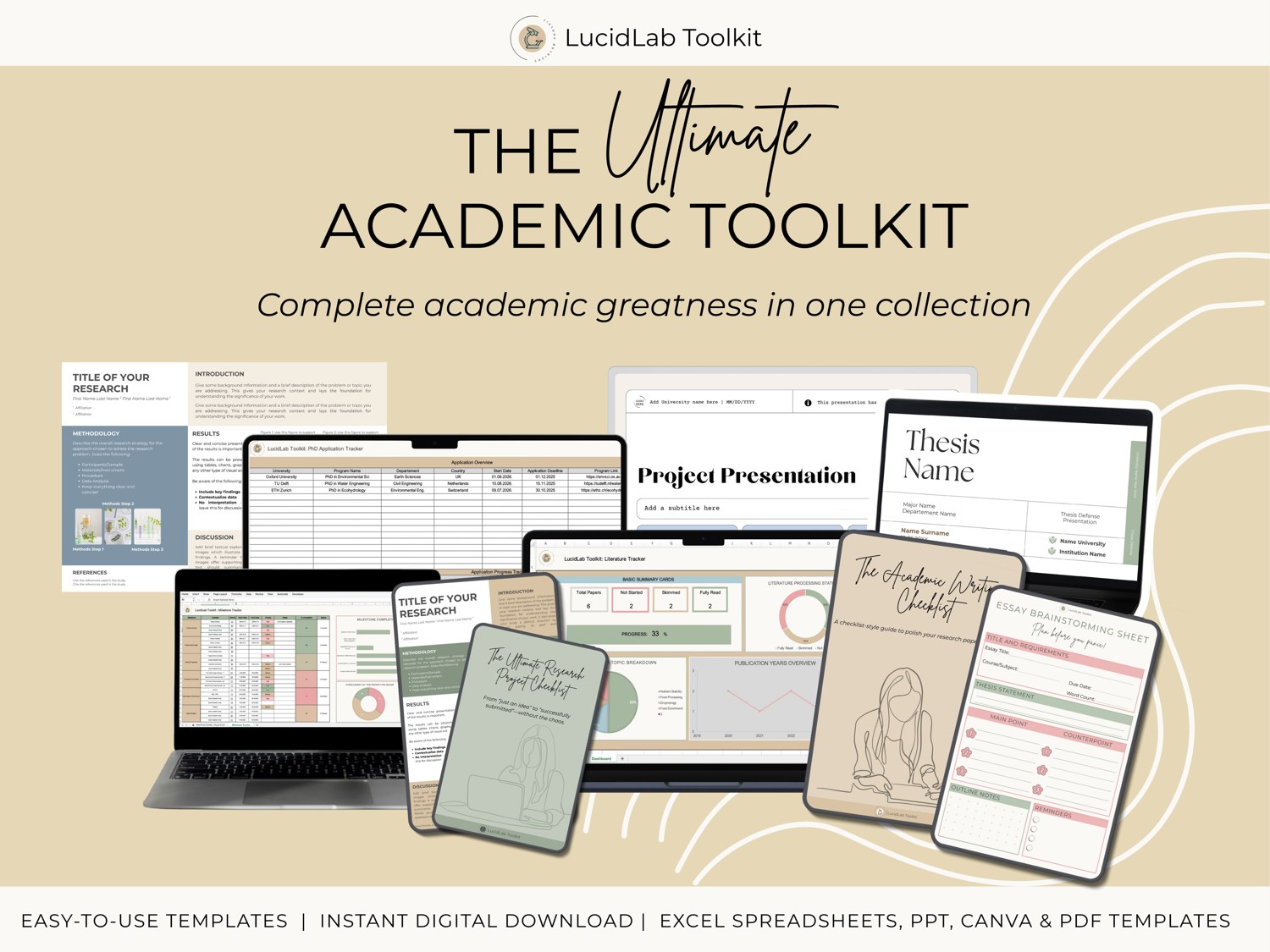 The Ultimate Academic Toolkit